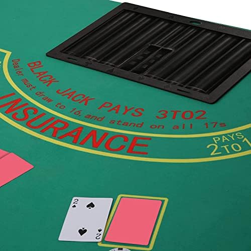 Foldable 7-Player Poker Table - 71