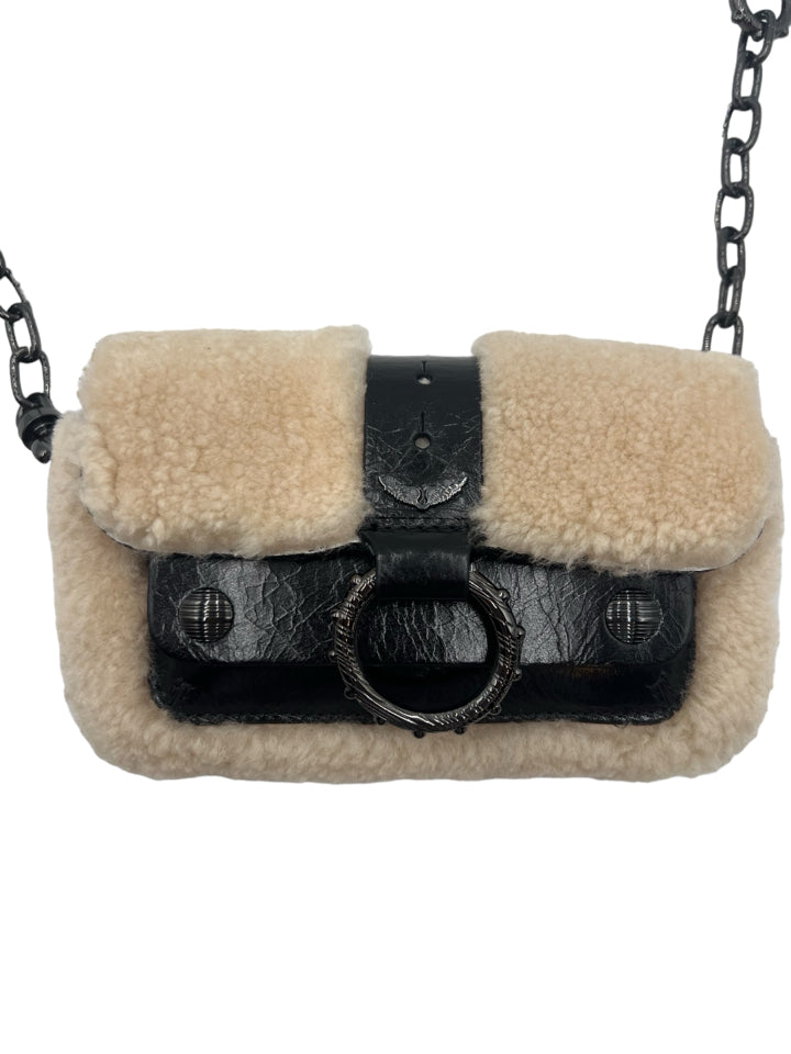 Zadig & Voltaire Kate Wallet for Women - Stylish Black & Beige Leather Wallet with Card Slots - Perfect for Everyday Use, Travel & Gift Giving