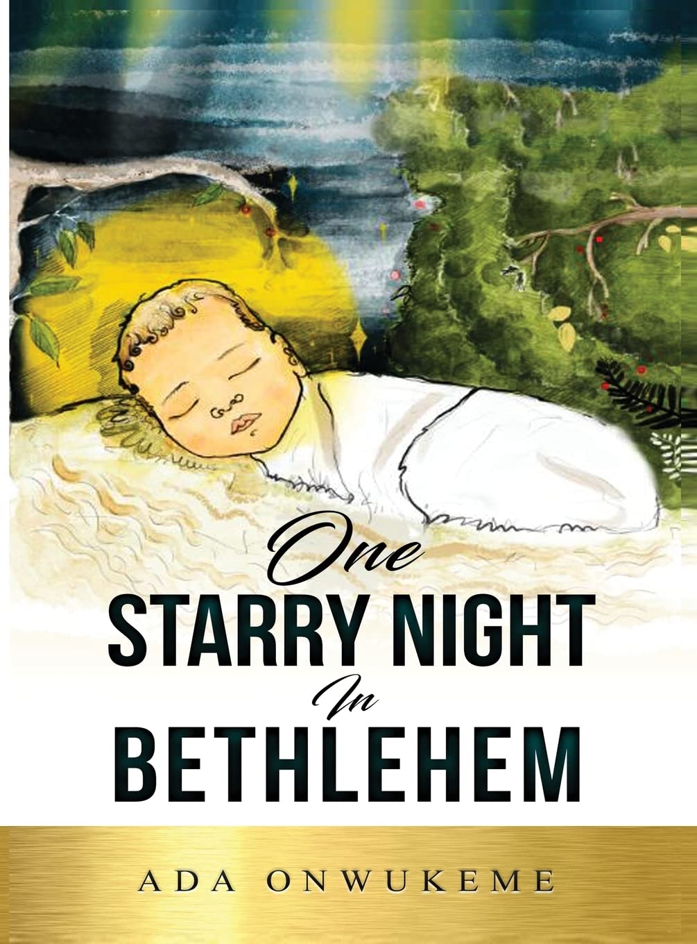One Starry Night in Bethlehem - Christmas Nativity Scene Decoration for Home & Church Holiday Decor