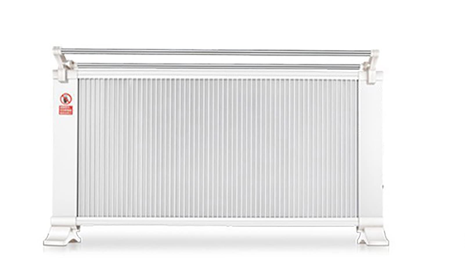 Energy Efficient 2500W Infrared Heater with Thermostat - Wall Mounted/Floor Standing Carbon Fiber Convection Heater with Clothes Drying Rail | Quiet Operation & Overheat Protection | Perfect for Bedroom, Garage & Office Warming