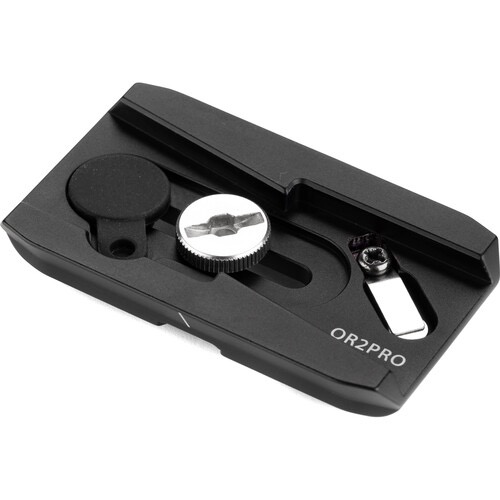 Benro QR2Pro Sliding Quick Release Plate for DSLR & Mirrorless Cameras - Secure & Smooth Camera Mounting for Photography & Videography