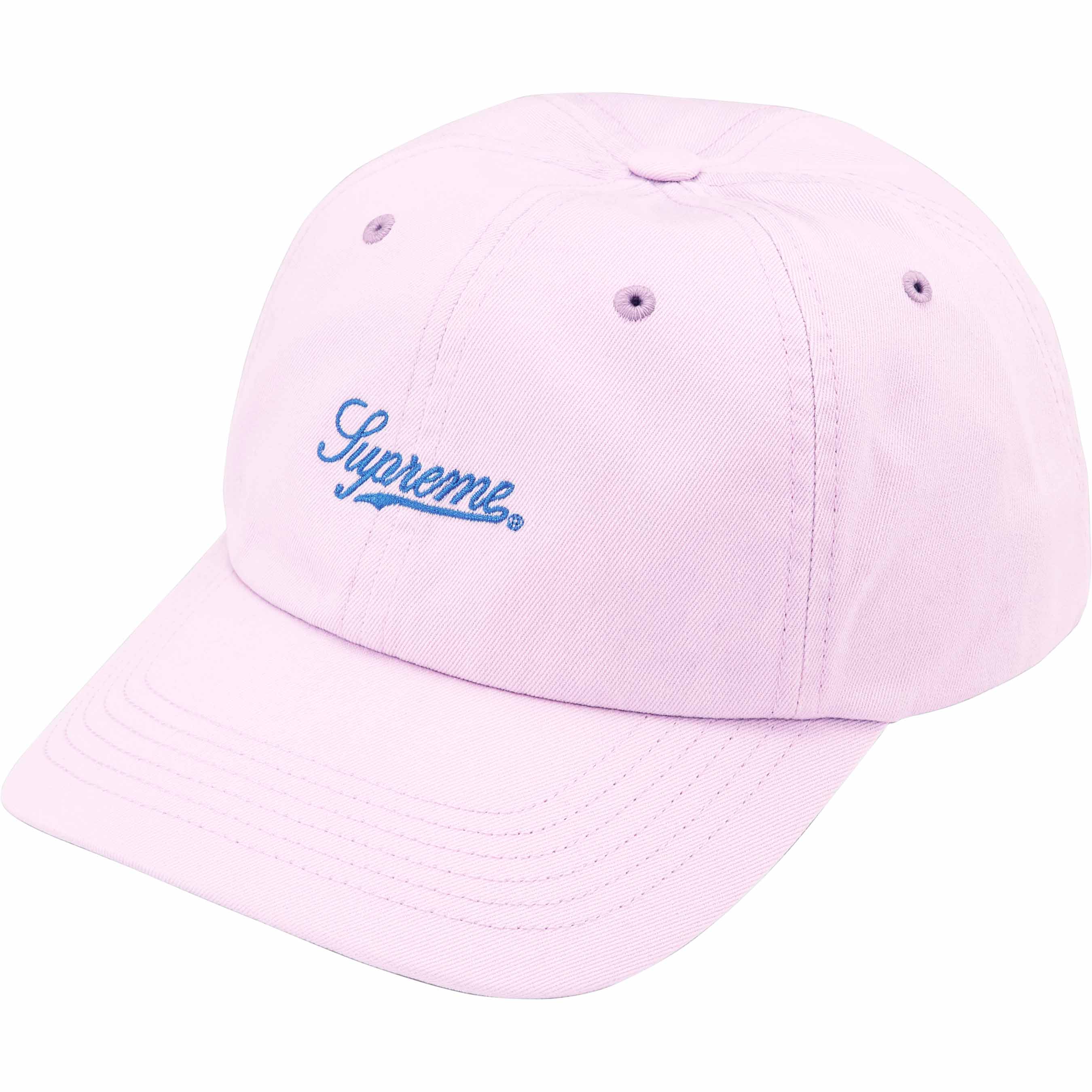 Supreme Bleached Chino 6-Panel Lavender Cap - Trendy Streetwear Hat for Men & Women | Perfect for Casual Outfits, Hip-Hop Style & Summer Fashion