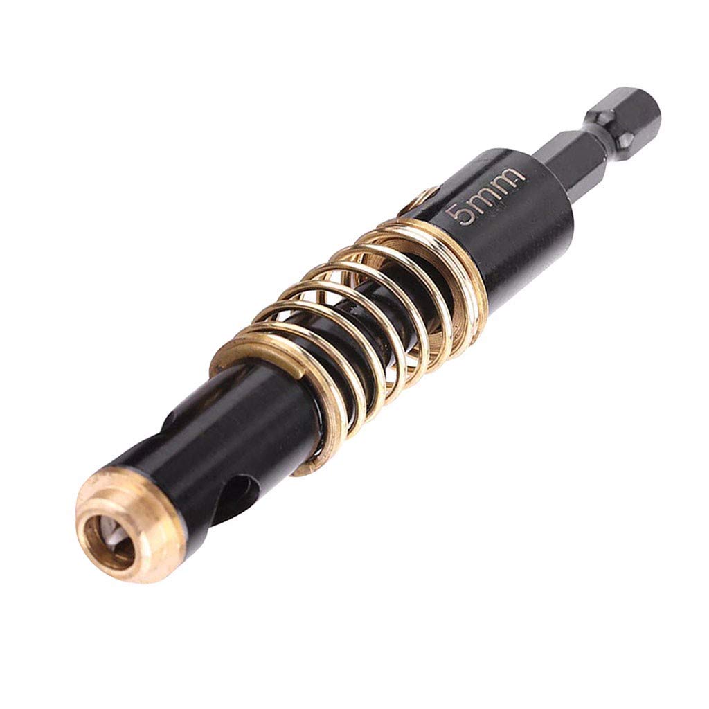 5MM Self-Centering Hinge Drill Bit Set for Wood & Plastic - Perfect for Cabinet Door Hinges, Furniture Making & DIY Home Improvement Projects