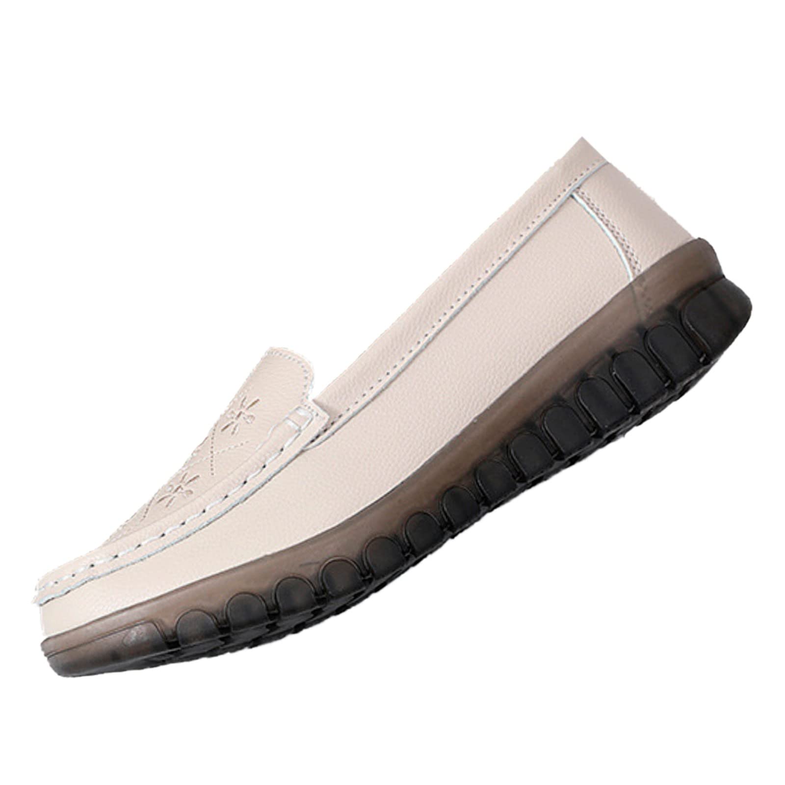 MLAGJSS Women's Slip-On Loafers with Memory Foam - Comfortable Casual Sneakers for Women - Perfect for Work, Travel & Everyday Wear