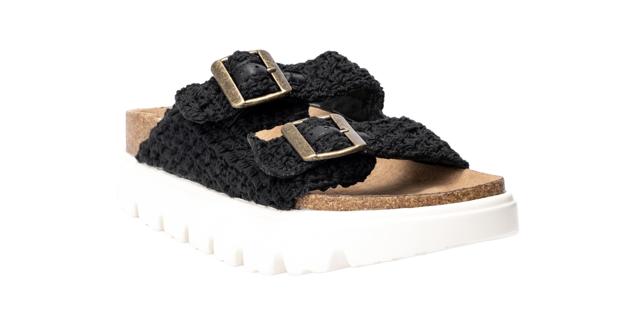 Corkys Footwear Hey Girl Women's 1 Inch Rumor Has It Platform Sandals - Adjustable Buckles, Soft Footbed & Lug Outsole - Perfect for Summer, Beach, Parties & Casual Outings