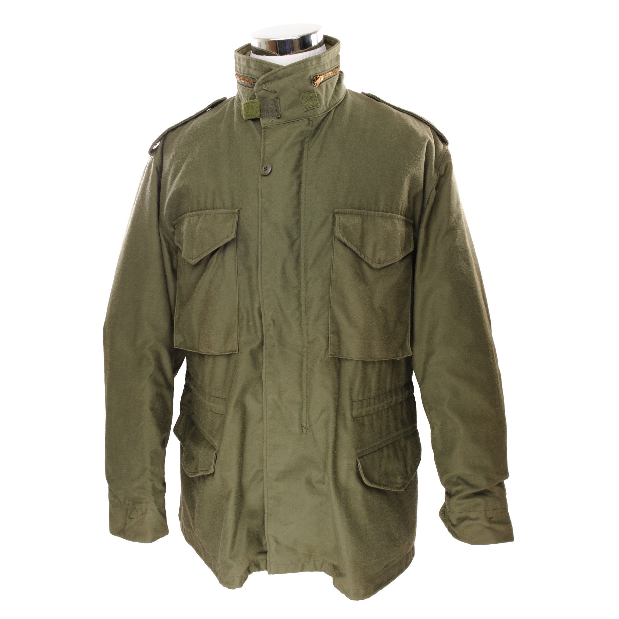 Vintage US Army M-1965 M65 Field Jacket - Size Large Regular | Military Surplus Outerwear for Men | Perfect for Outdoor Adventures, Hiking & Casual Wear