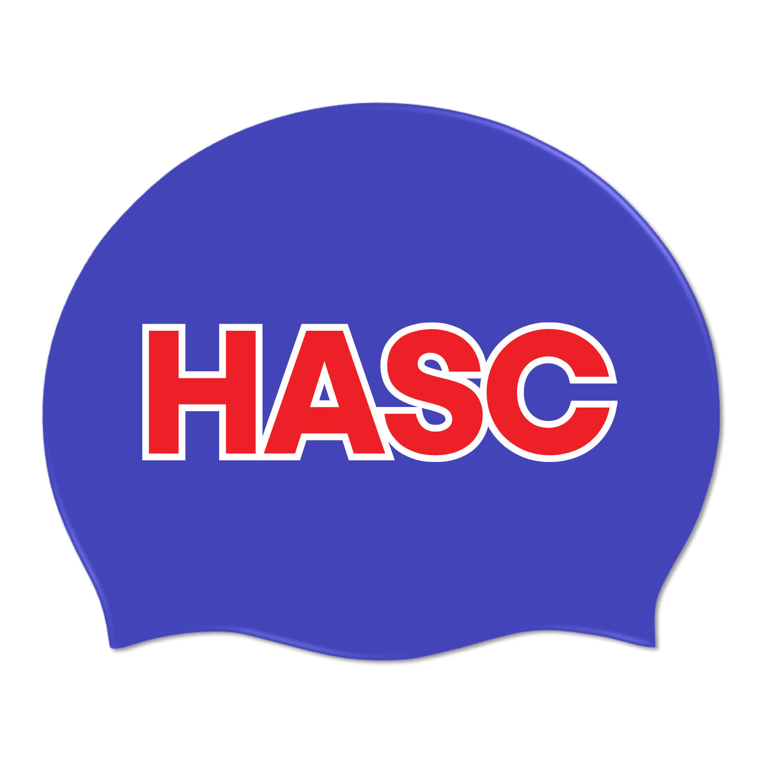 Helensburgh ASC Silicone Swimming Cap for Women & Men - Comfortable, Durable Swim Cap for Lap Swimming, Water Aerobics & Triathlon Training