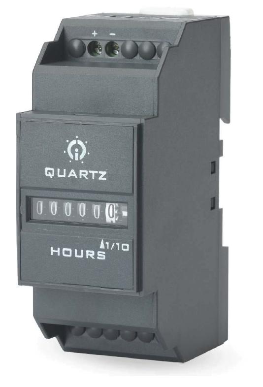 30A7B1 48VAC Hours Run Meter - DIN Rail Mount for Industrial Equipment & Electrical Panels