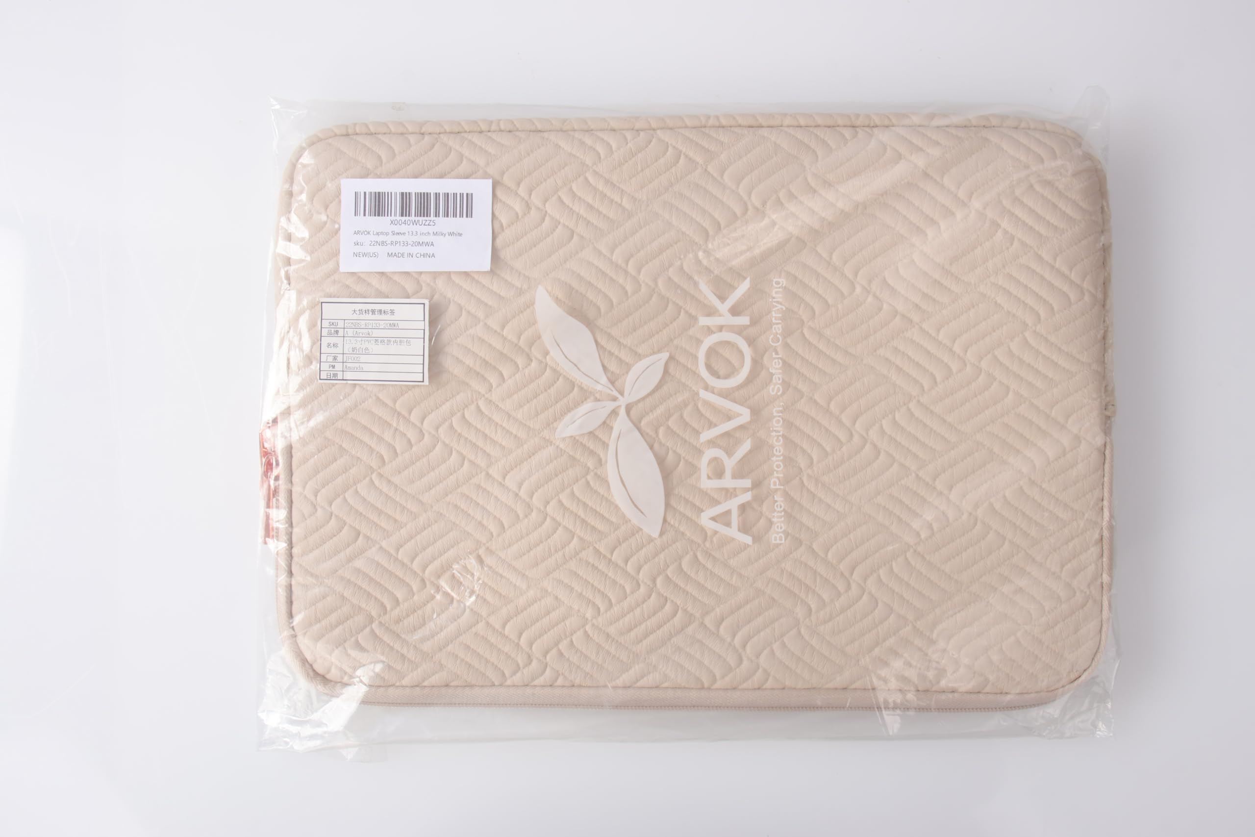 Premium Leather Laptop Sleeve for MacBook Air 15