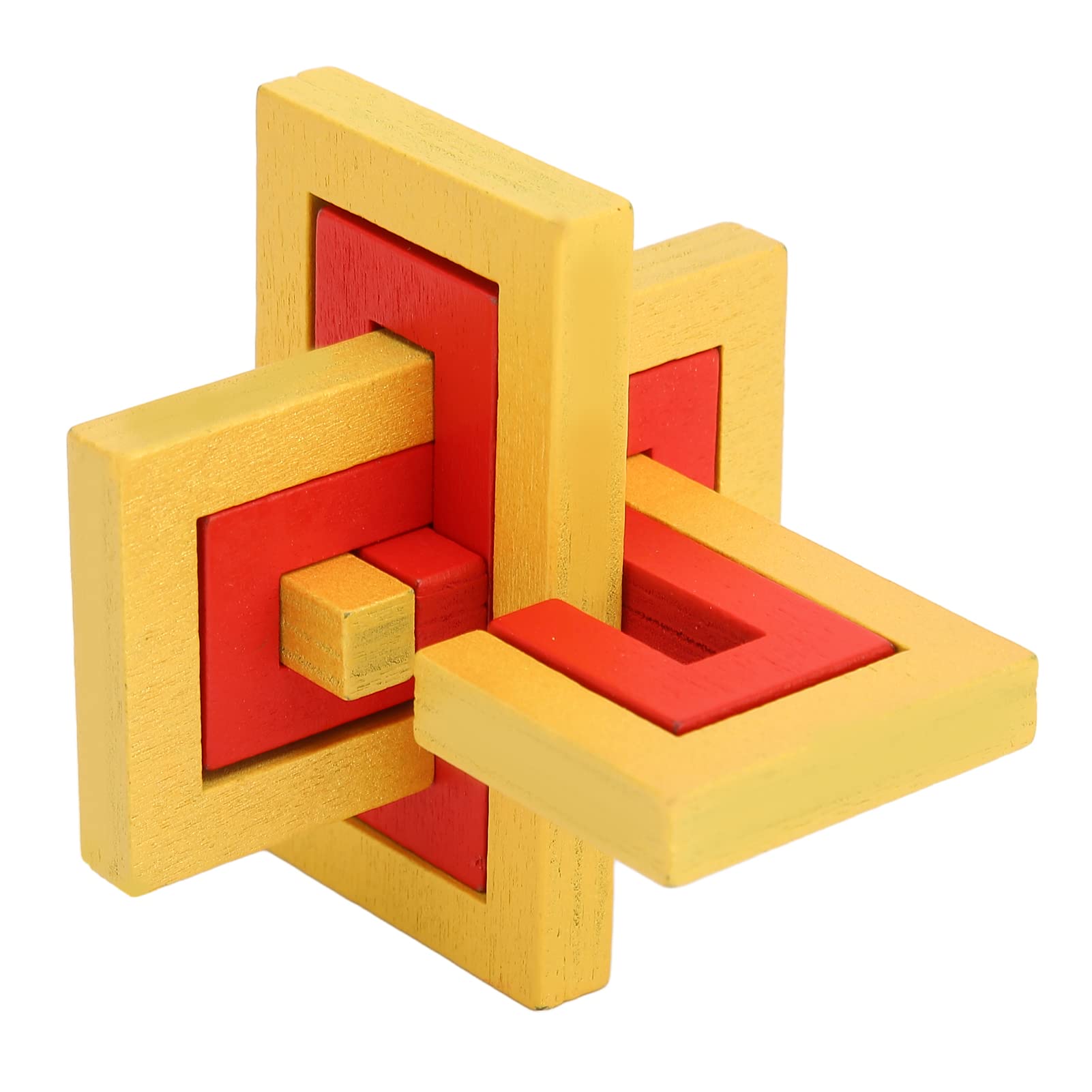 Interlock Puzzle Game - Fun Brain Teaser & Logic Training Toy for Kids & Adults - Perfect for Home, Travel & Party Games