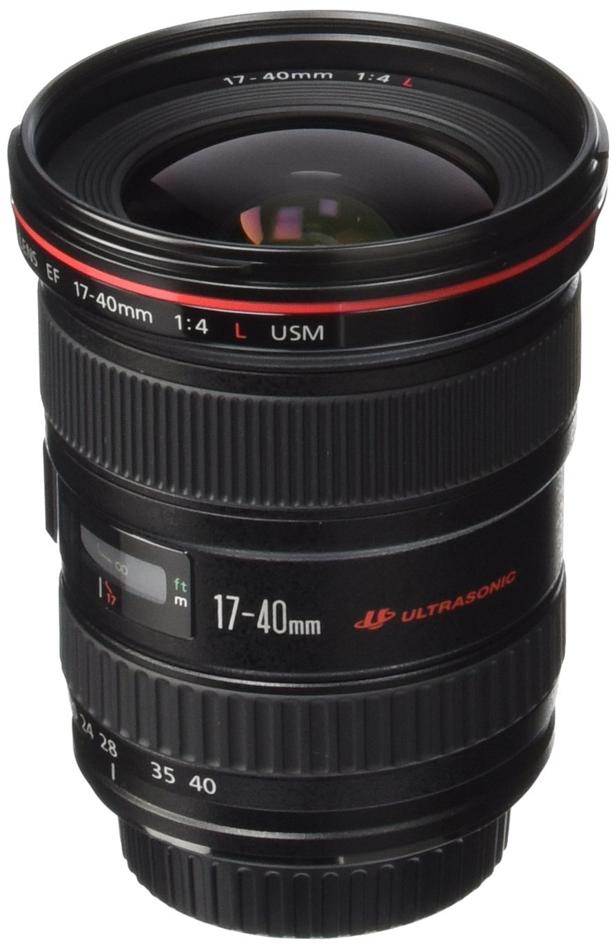 Canon EF 17-40mm f/4L USM Ultra Wide Angle Zoom Lens for Canon DSLR Cameras (Renewed) - Perfect for Landscape, Architecture & Travel Photography