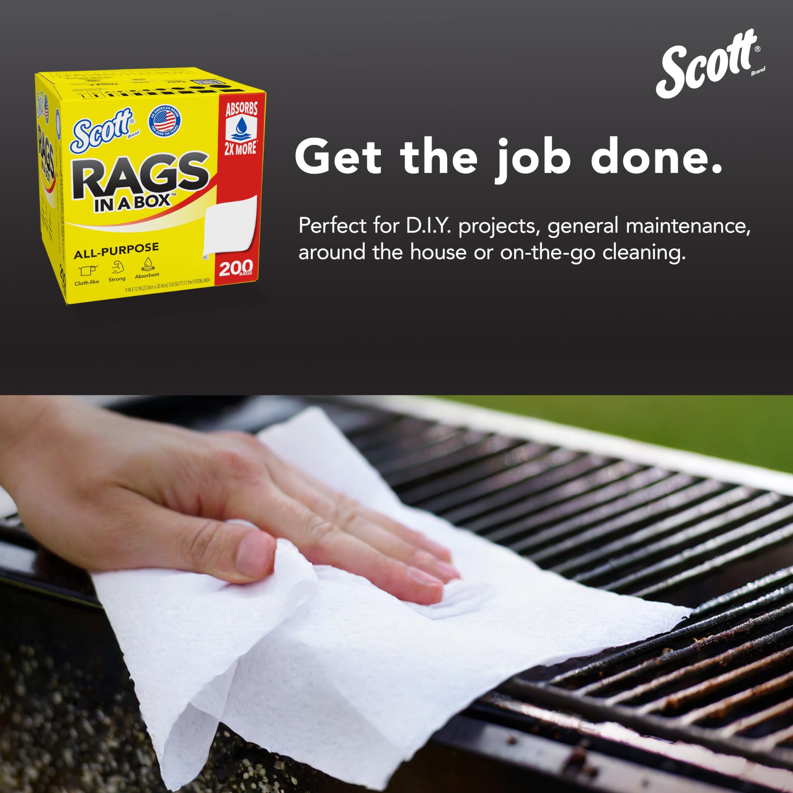Scott® Shop Original™ Rags In A Box™ (75260) - 9
