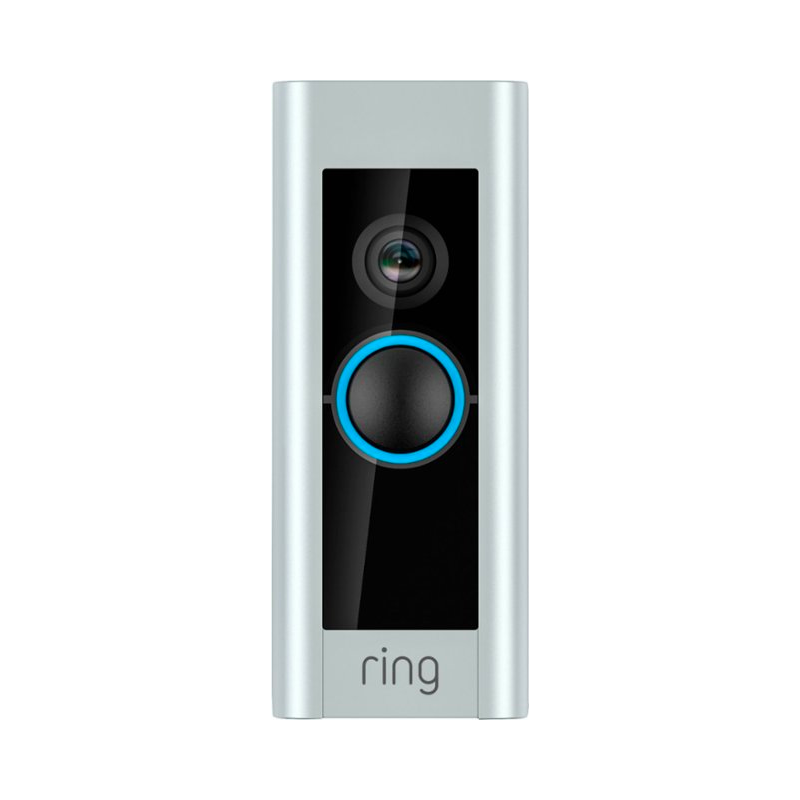 Ring Video Doorbell Pro 2022 - HD Video, Motion Detection, 2-Way Talk (Gray) - Smart Home Security for Front Door Monitoring