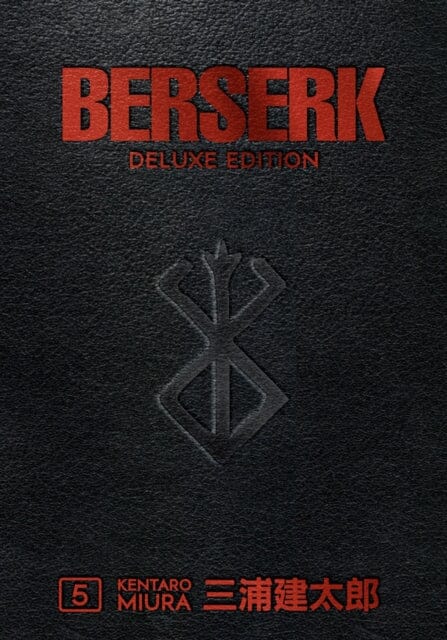 Berserk Deluxe Volume 5 by Kentaro Miura - Dark Fantasy Manga Hardcover Edition | Perfect for Manga Collectors & Fantasy Fans | Great for Gifts, Reading, and Display