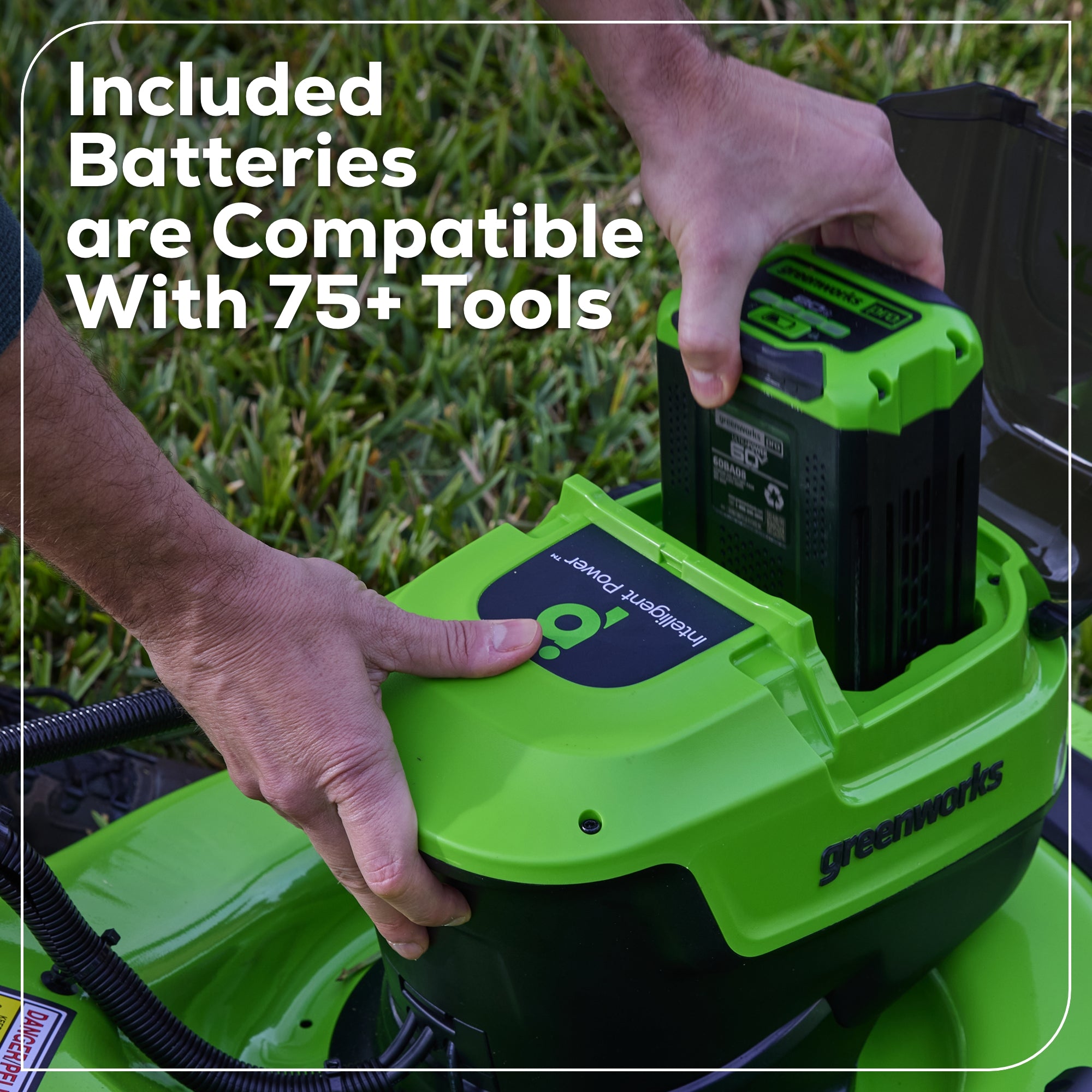60V 21-Inch Cordless Self-Propelled Lawn Mower with Dual Blades - Includes (1) 8Ah Battery & 6A Fast Charger - Perfect for Large Yards and Tough Grass Cutting