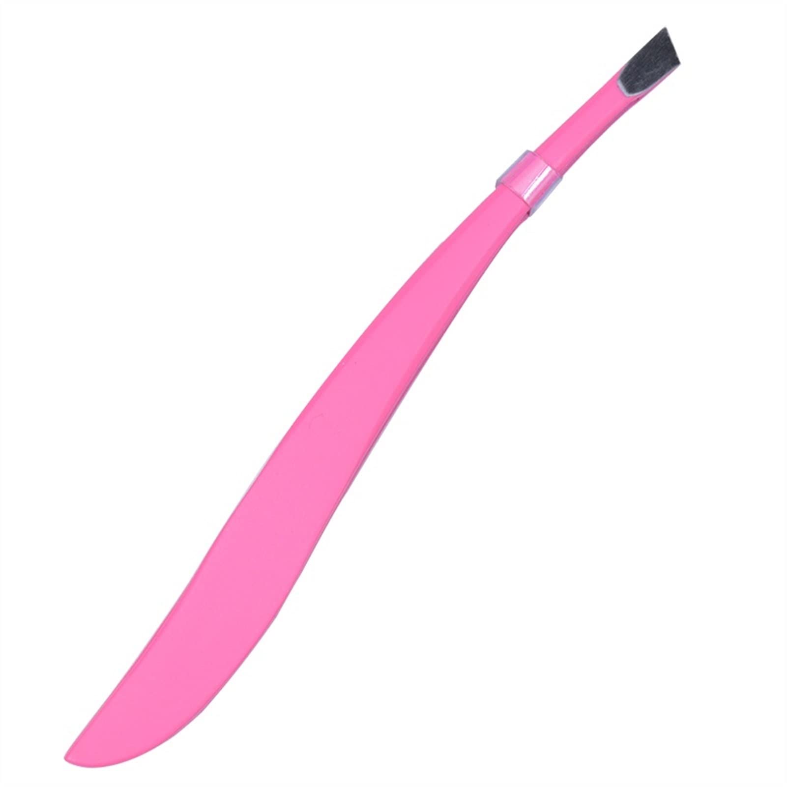 Stainless Steel Gold Eyebrow Tweezers for Hair Removal & Makeup - Beauty Tools