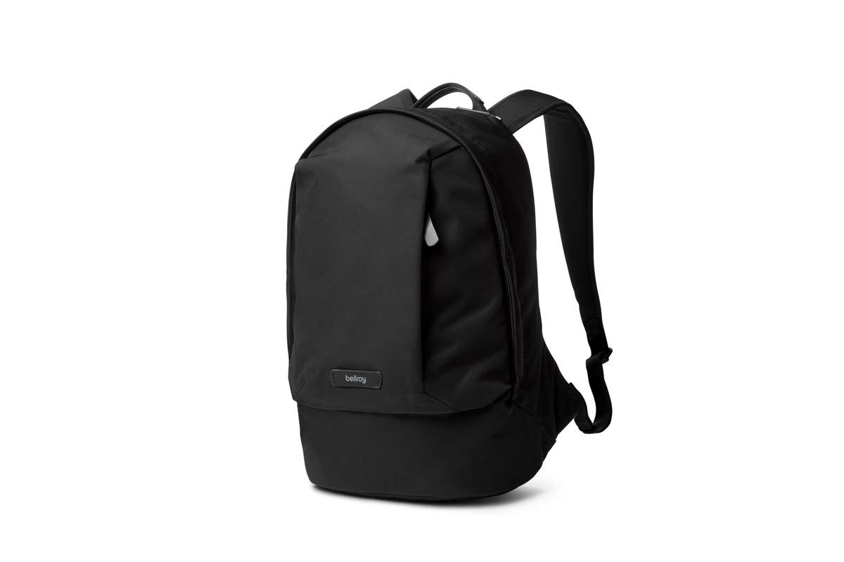 Bellroy Classic Backpack Compact - Slim Laptop Backpack for Work & Travel (Fits 16-Inch Laptop, 16L Capacity) - Black | Perfect for Commuting, Business Trips & Everyday Use