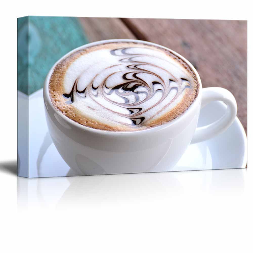 Modern Coffee Art Canvas Print - 16