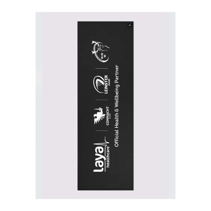 Custom Yoga Mat 6mm Thick - Personalized with Your Design - Non-Slip Eco-Friendly - Perfect for Home Workouts, Yoga Studios & Meditation - Black