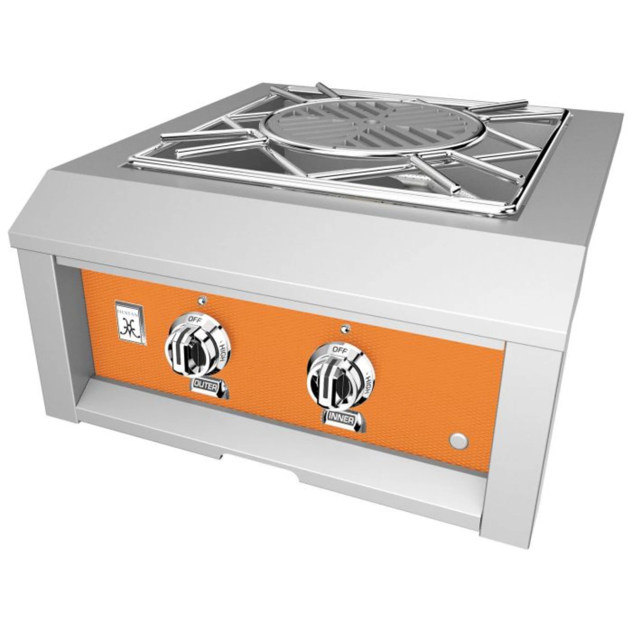 Hestan AGPB24 24-Inch Built-In Power Burner - High Performance Gas Cooktop for Professional Kitchens & Home Chefs