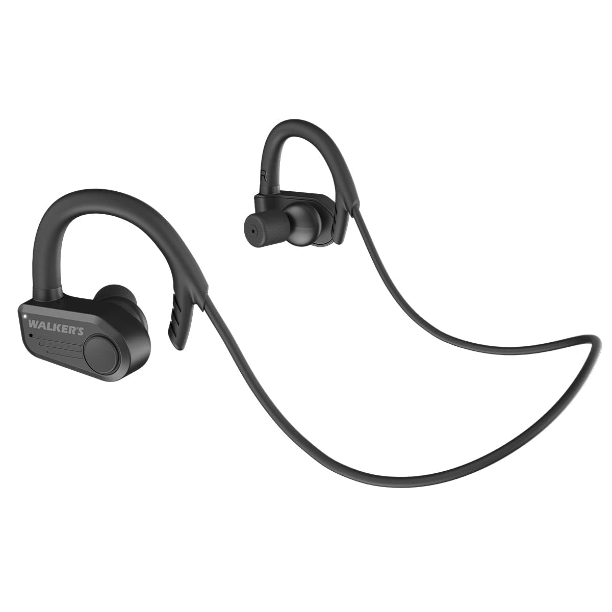 Walker's Electronic Shooting Earbuds - Bluetooth Hearing Protection with Rechargeable Battery, Noise Cancelling for Sports & Outdoor Activities - Perfect for Hunting, Shooting Range, and Motorcycle Riding