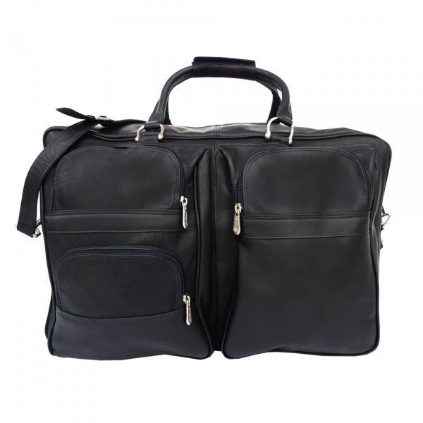 Premium Genuine Leather Carry All Bag for Men & Women - Durable & Stylish Tote for Work, Travel & Everyday Use