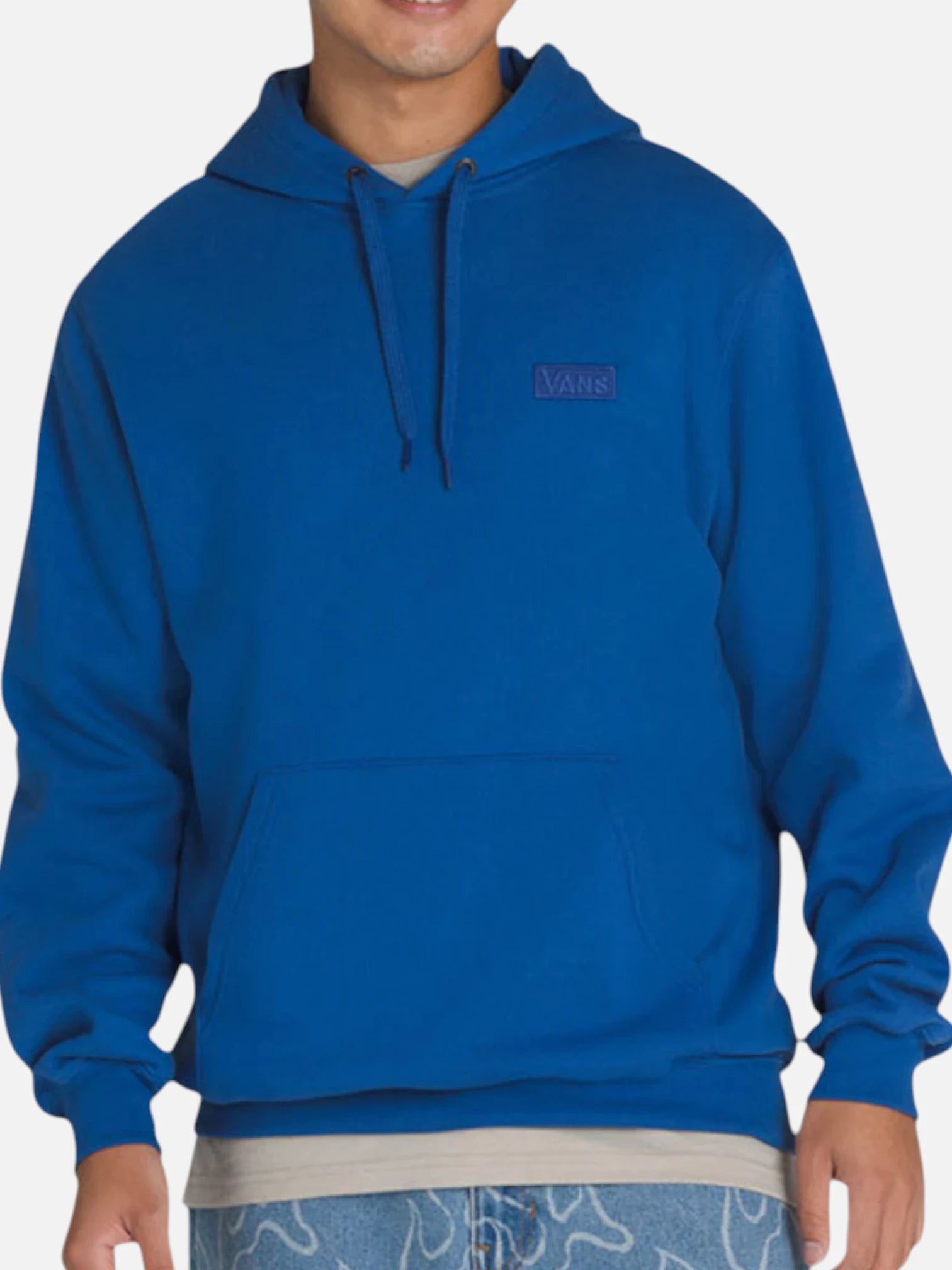Vans Core Classic Blue Hoodie for Men & Women | Casual Streetwear Pullover | Perfect for Everyday Wear, Gym, and Outdoor Activities