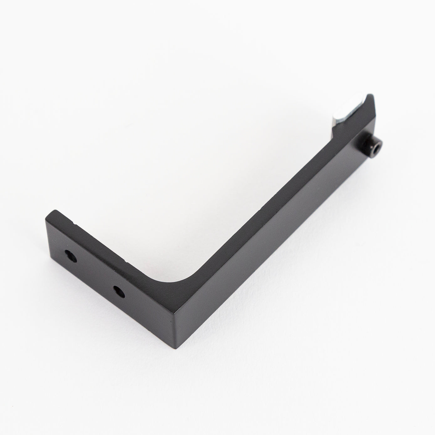 Flat Channel Track Wall Bracket for Heavy Duty Shelving - Sturdy Metal Mounting Hardware for Home Storage & Garage Organization