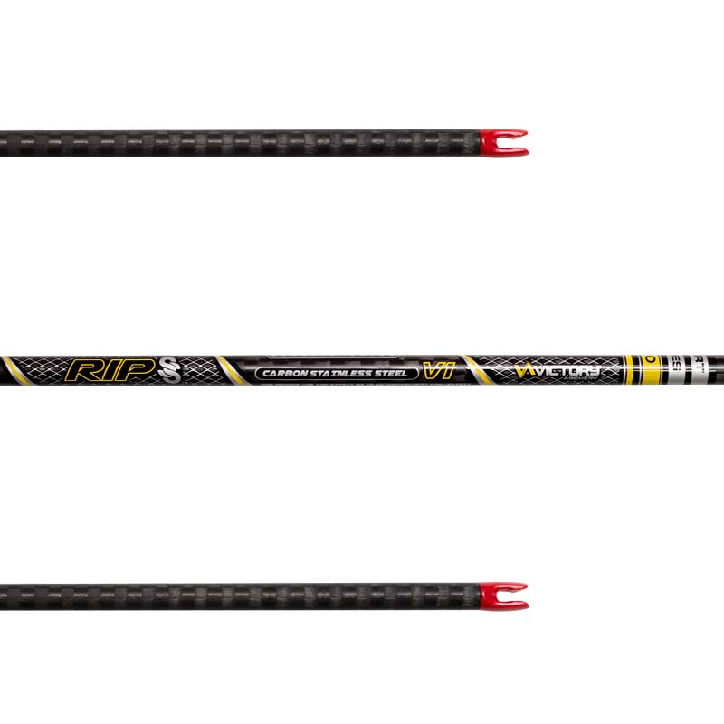 Victory RIP SS Elite V1 Carbon Arrows - High Performance Hunting Arrows for Target Practice & Bowhunting | Perfect for 3D Archery, Field Shooting & Outdoor Sports