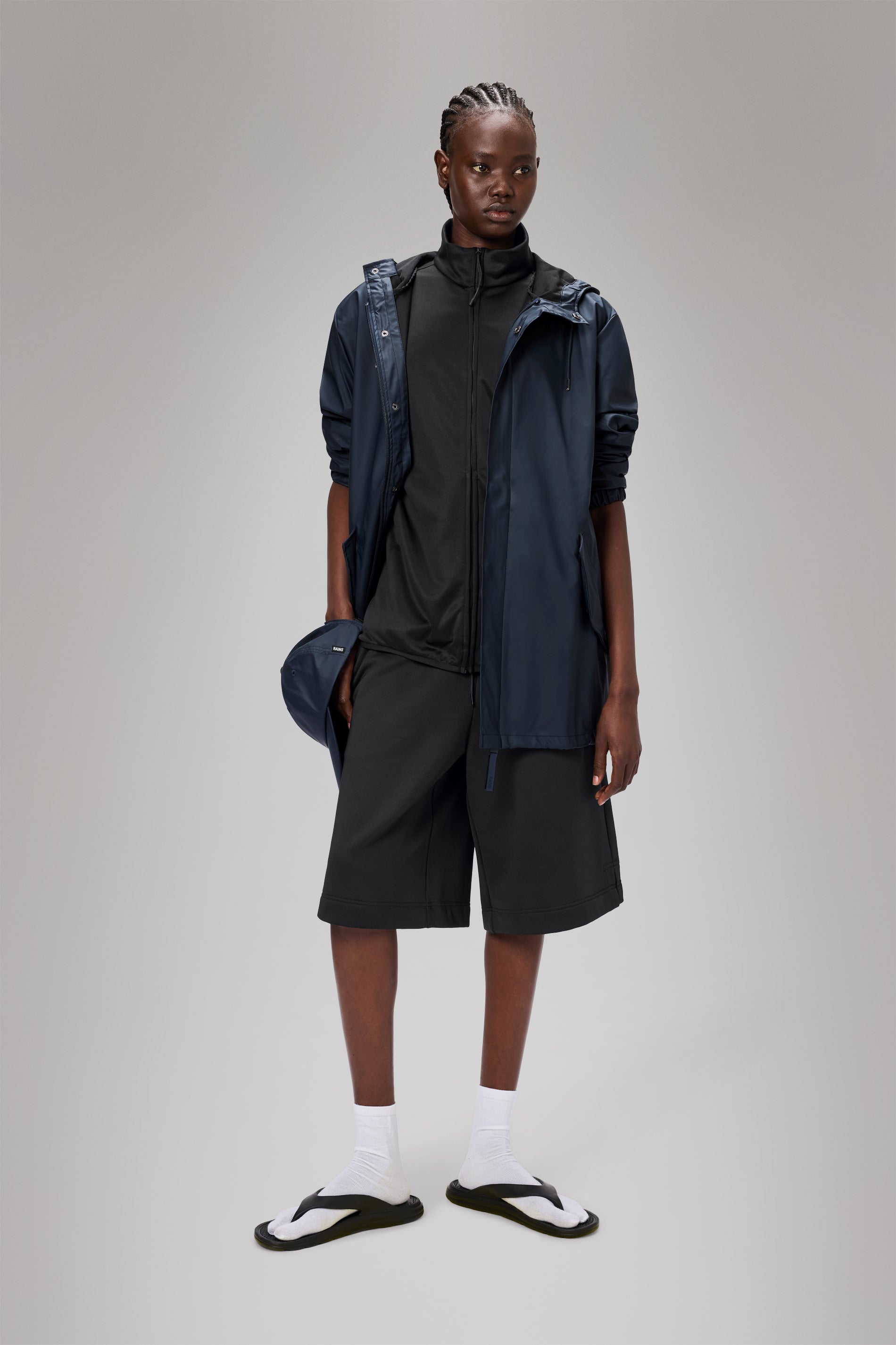 Women's Fishtail Parka Jacket - Stylish Waterproof Windbreaker for Outdoor Hiking & Urban Fashion