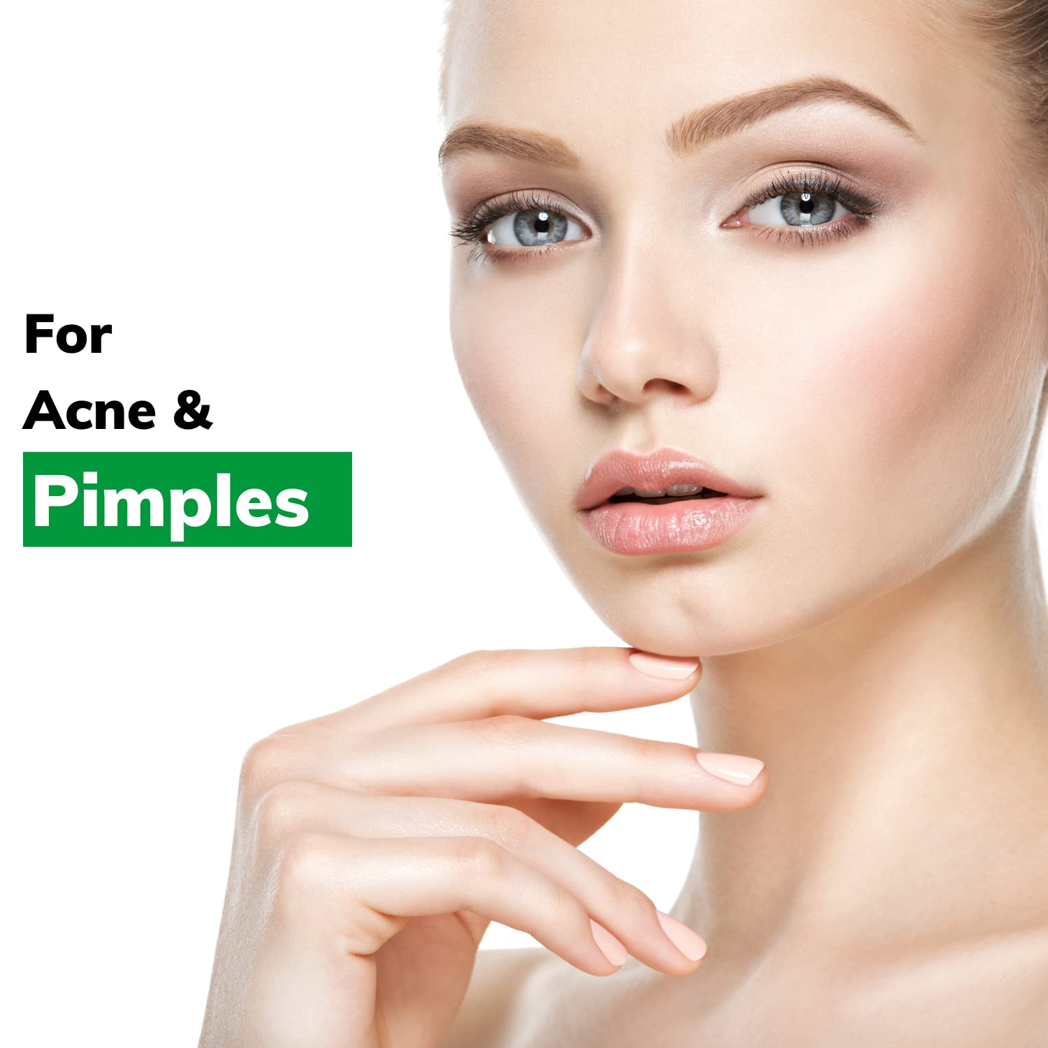 Essencia Acne & Pimples Reduction Kit with Tea Tree & Argan Oil - Natural Treatment for Acne, Oily Skin & Healthy Complexion - 100% Pure Undiluted Essential Oils Set (45ml) - Perfect for Daily Skincare Routine & Blemish Control