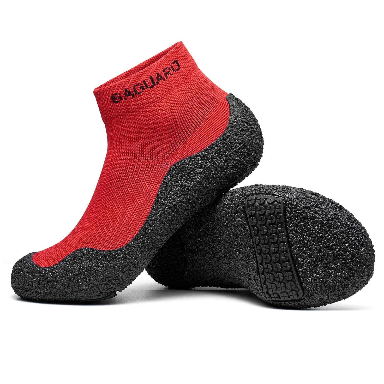 SAGUARO Women's Barefoot Water Shoes - Non-Slip Yoga Socks for Women - Lightweight & Breathable Aqua Shoes for Beach, Pool, Yoga & Pilates