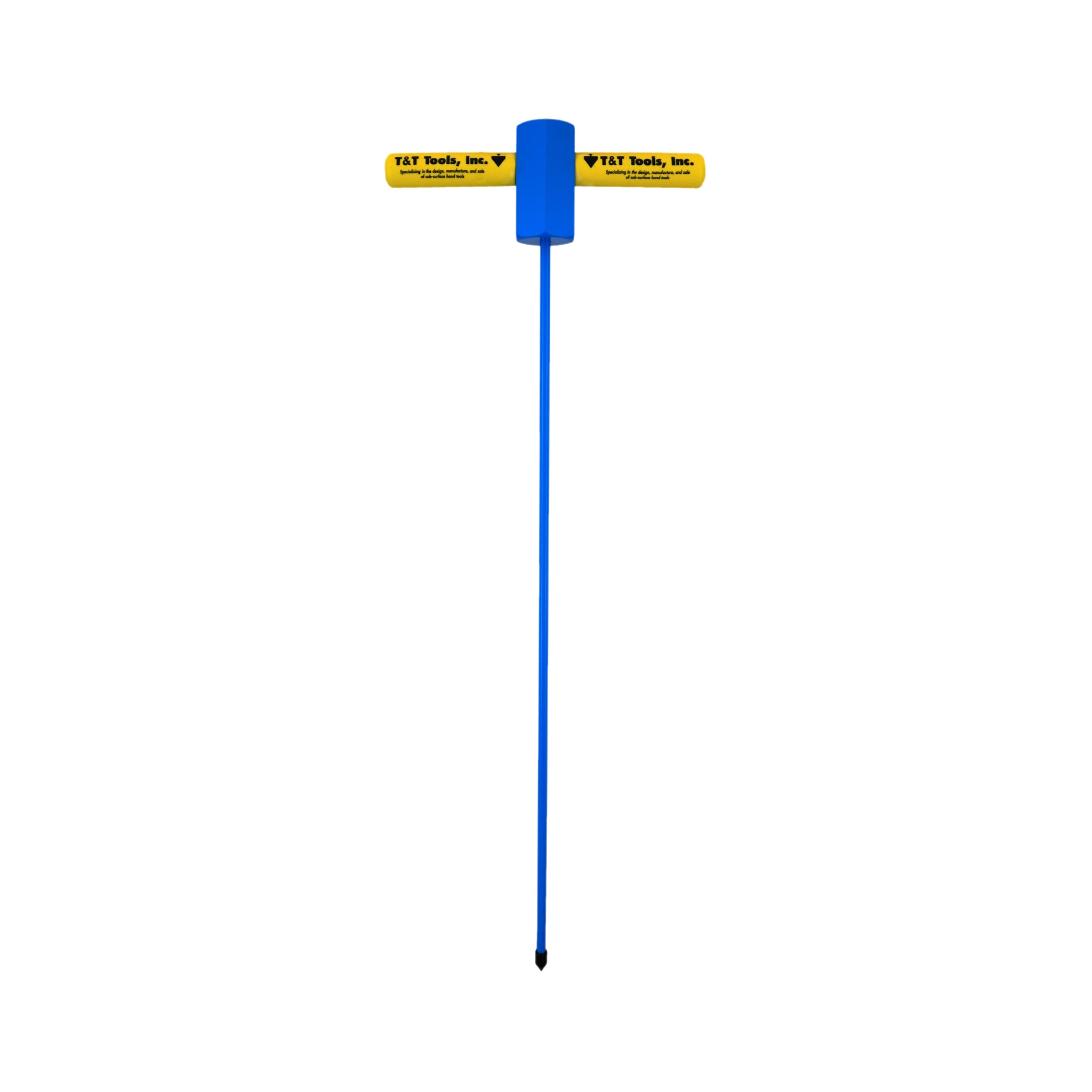 Premium Stainless Steel Soil Probe - Heavy Duty Frozen & Compacted Soil Tester for Gardening, Landscaping & Agriculture | Perfect for Measuring Soil Moisture & Temperature in Winter or Hard Ground Conditions
