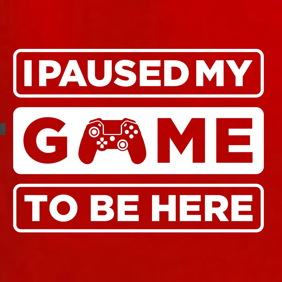 I Paused My Game to Be Here Gamer Women’s V-Neck Tee – Perfect for Gaming, Casual Wear, and Conventions
