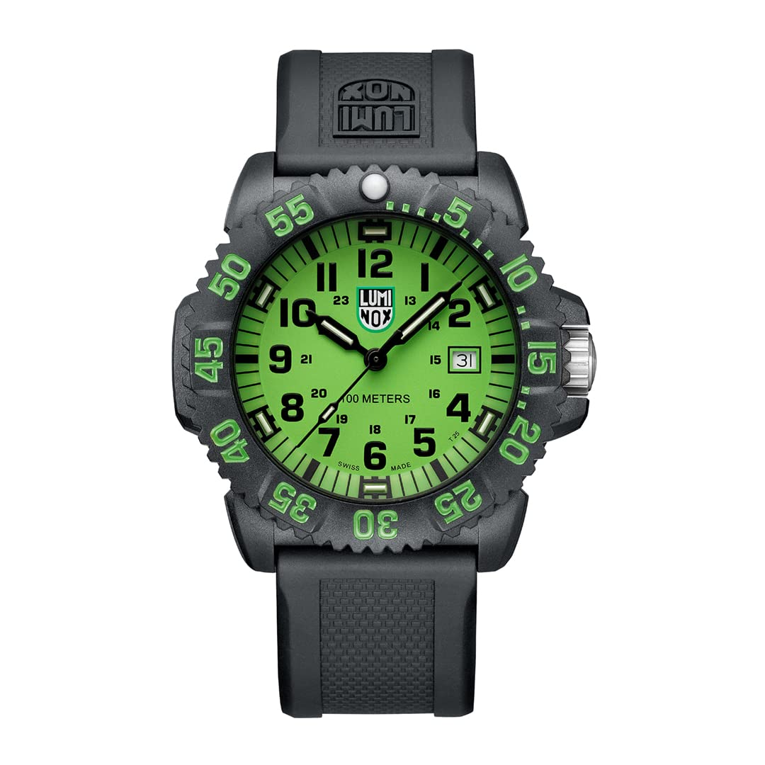 Luminox G Sea Lion Men's Military Watch with Date Function - 100m Water Resistant Swiss-Made Diver's Watch - Perfect for Scuba Diving, Outdoor Adventures & Everyday Wear