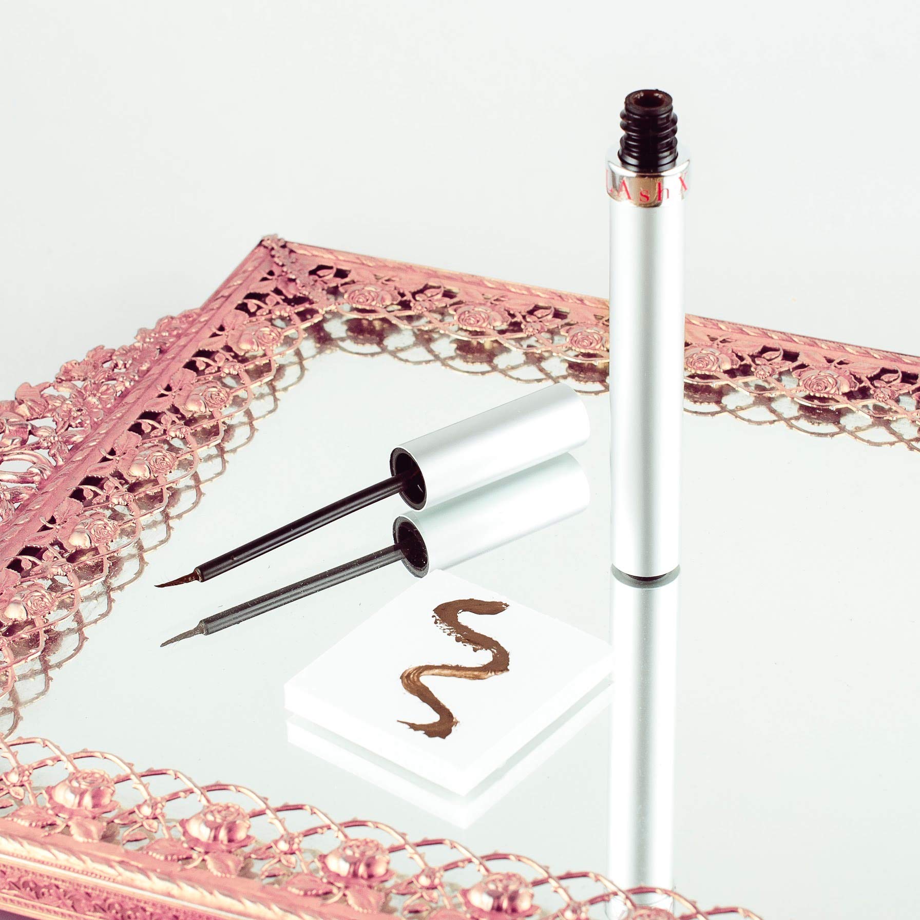 PRO/Line Eyeliner Treatment & Lash Growth Serum - Chocolate Brown Eyeliner for Thicker Lashes | Perfect for Night Out, Date Night & Special Occasions