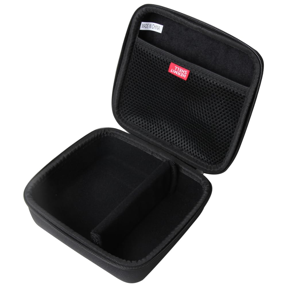 Hermitshell Hard Travel Case for NIIMBOT B21 Inkless Label Maker - Durable Protective Storage Box with Shockproof Design - Perfect for Office, Home & Travel Organization (Black)