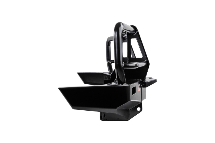 ARB 3411050 Deluxe Front Bumper for Toyota Land Cruiser 80 Series (1990-1997) - Winch Ready with Grille Guard, Black Powder Coat Finish - Off-Road Protection & Adventure Upgrade