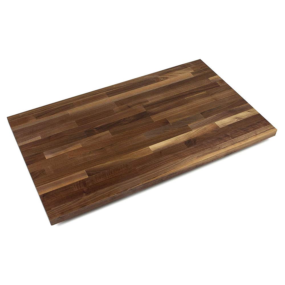 Premium John Boos WALKCT-BL1825-O Blended Walnut Solid Wood Cutting Board - 18