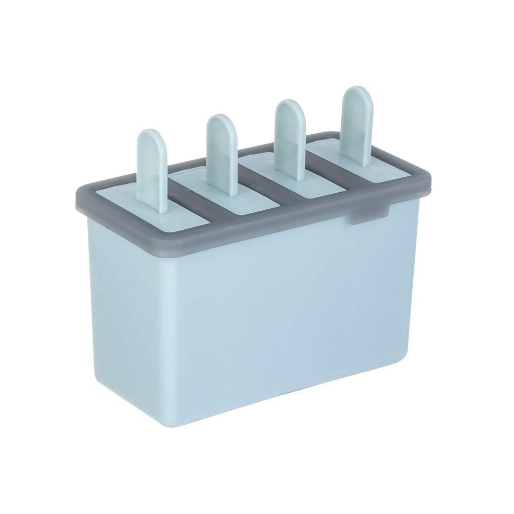 Premium Silicone Ice Cream Molds - Frozen Fruit Tree Shaped Ice Cream Maker Tray for Home & Kitchen (Blue) | Perfect for DIY Desserts, Party Treats & Summer Snacks