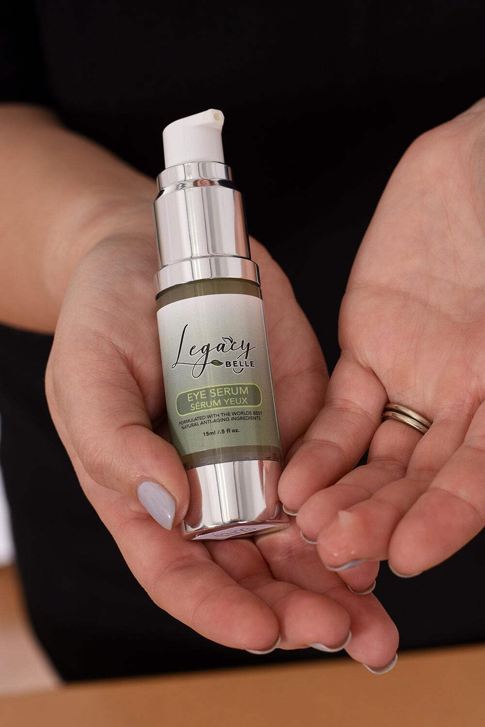 Best Natural Eye Serum for Dark Circles & Wrinkles - Organic Anti-Aging Treatment for Bright, Youthful Eyes - Perfect for Daily Skincare Routine & Nighttime Use