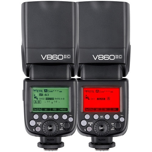 Godox VING V860II-C TTL Lithium-Ion Flash for Canon DSLR Cameras - Perfect for Portrait, Wedding, and Event Photography