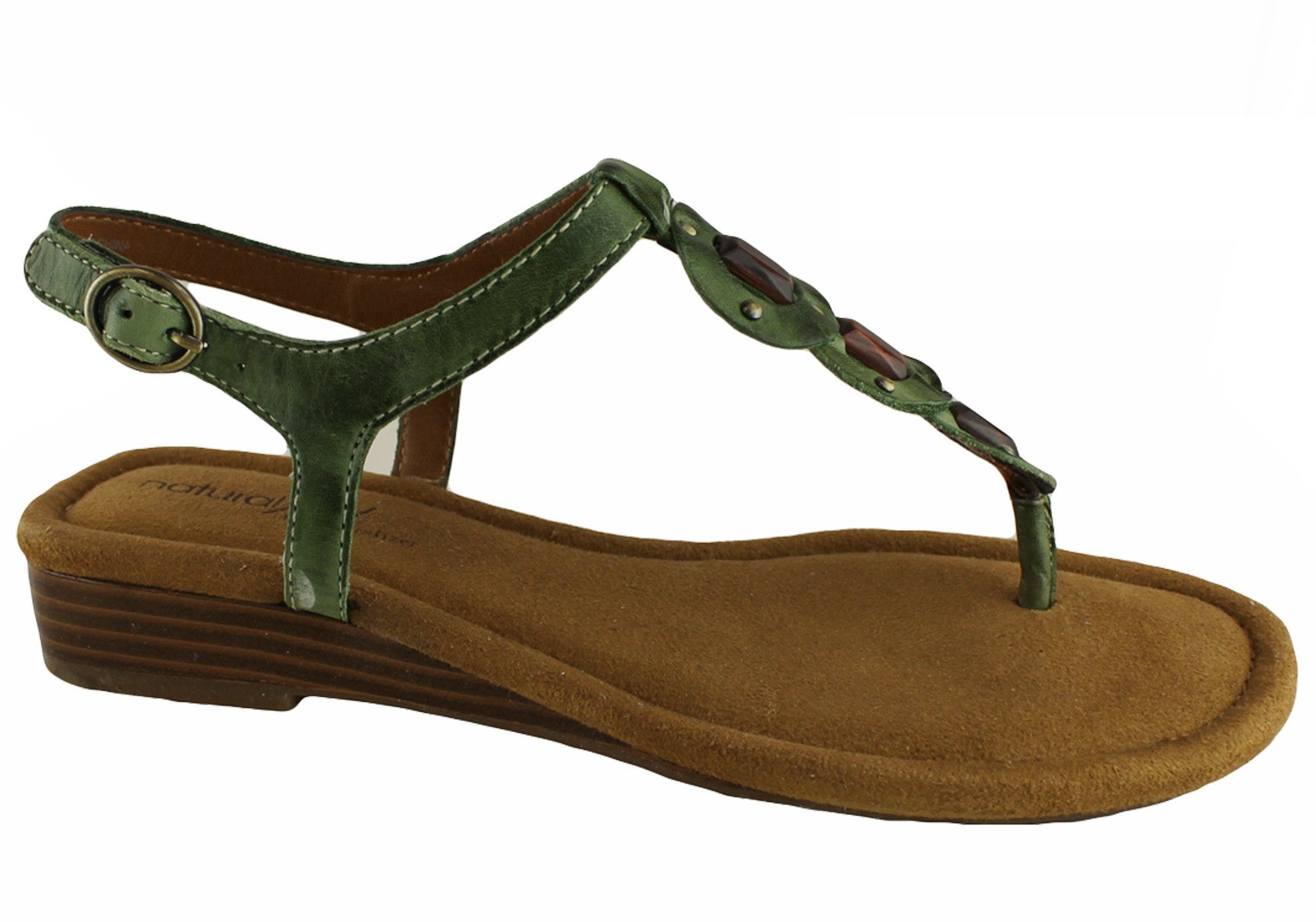 Naturalizer Rolla Women's Leather Sandals - Comfortable & Stylish Casual Footwear for Summer, Beach, and Everyday Wear