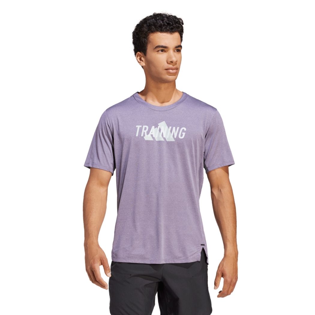 adidas Designed For Movement Graphics Workout Men's T-Shirt - Lightweight & Breathable Gym Tee for Running, Training & Casual Wear
