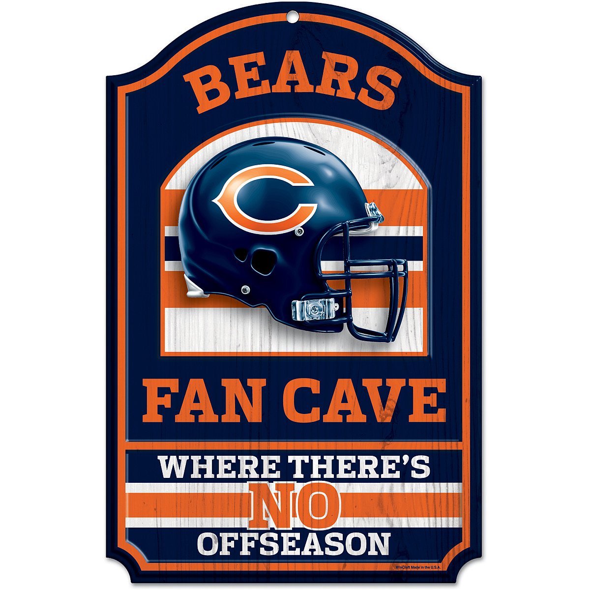 NFL Fan Cave Wood Sign - 11