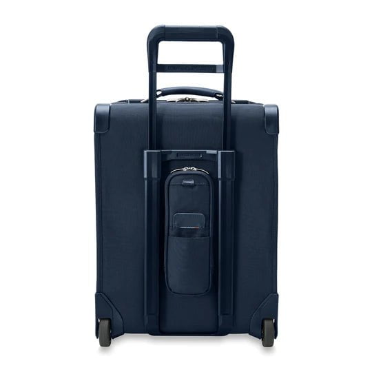 Briggs & Riley Baseline Global 2 Wheel Carry On Luggage - Lightweight Spinner Suitcase for Business Travel & Weekend Getaways | TSA Approved, Durable Expandable Cabin Baggage