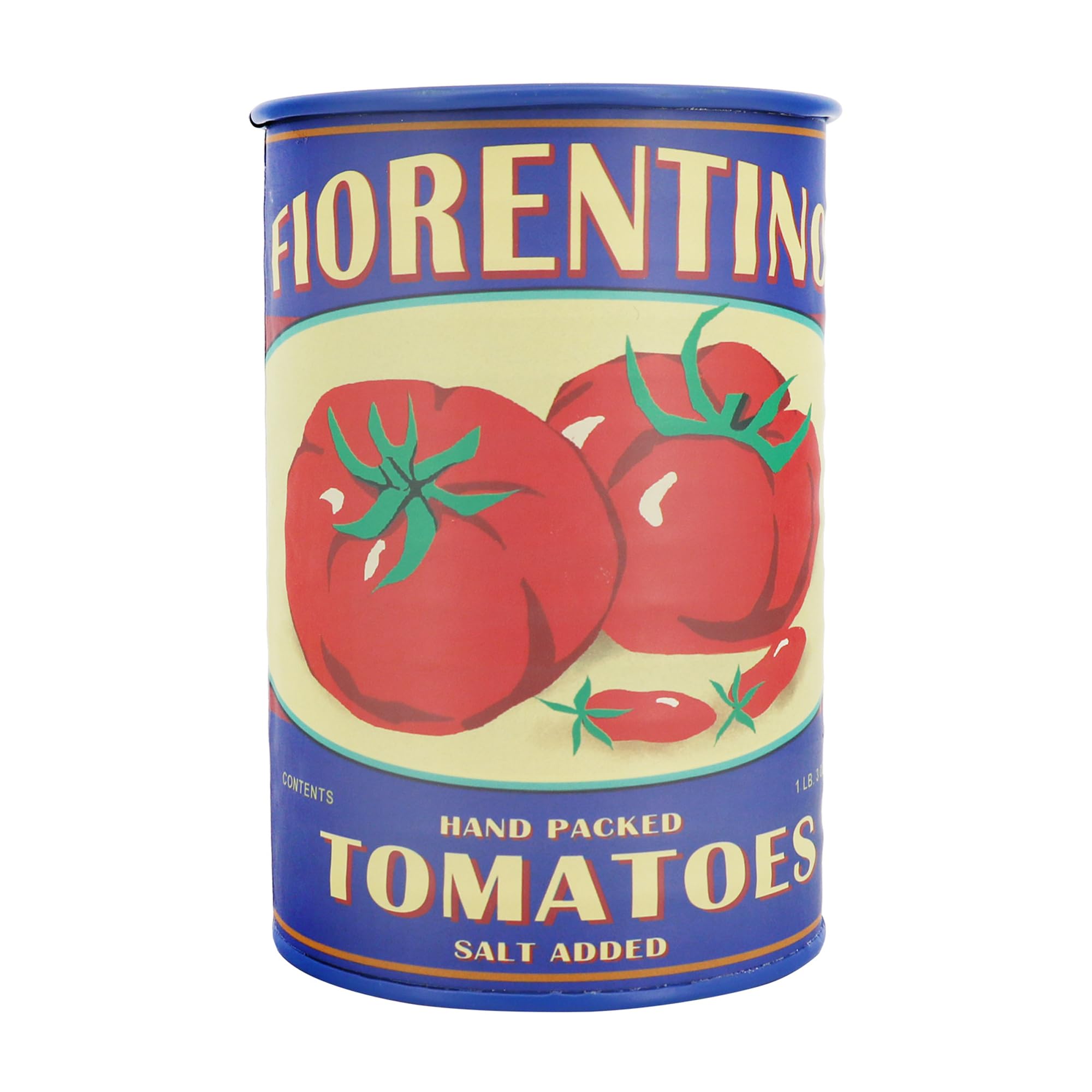 Ashland 6 Inch Rustic Tomato Can Planter - Vintage Fall Home Decor for Kitchen, Porch, or Table Centerpiece | Perfect for Autumn Harvest Display and Seasonal Decorating