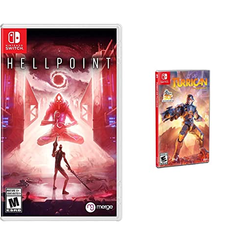 Hellpoint - Nintendo Switch Standard Edition | Turrican Flashback - Nintendo Switch | Action-Adventure Games for Single & Multiplayer Gaming | Perfect for Home Entertainment & Travel Gaming