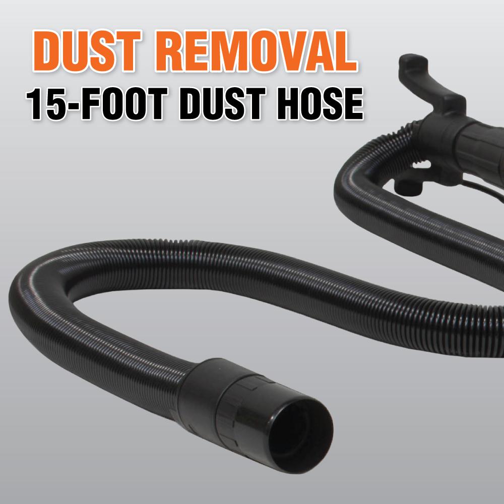 WEN R6369 Variable Speed 5 Amp Drywall Sander with 15 Foot Hose - Refurbished | Professional Wall Smoothing & Sanding Tool for Home Renovation Projects