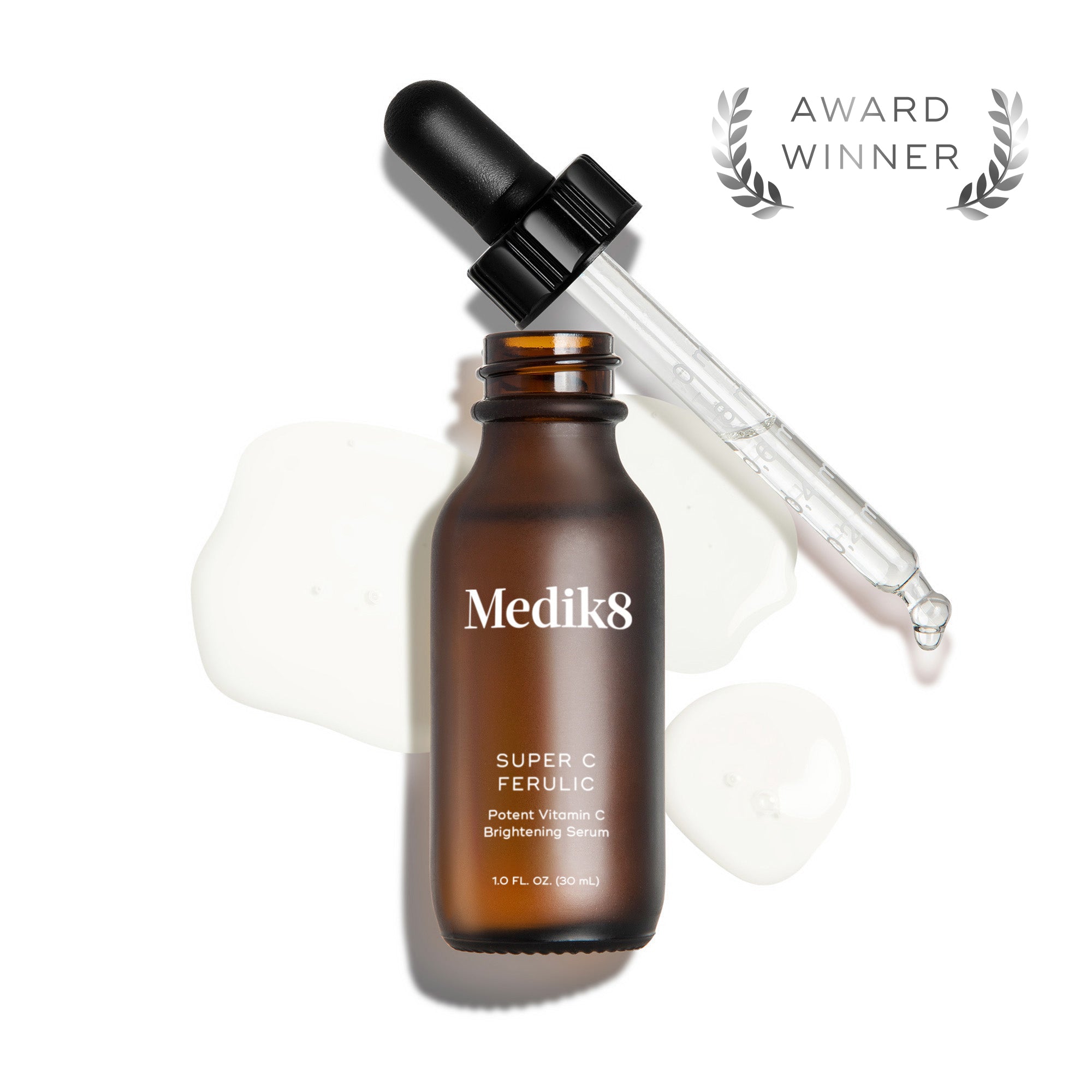 Super C Ferulic Serum - Vitamin C + Ferulic Acid Anti-Aging Face Serum for Brightening & Wrinkles - Day & Night Skincare for All Skin Types - Perfect for Morning Routine & Post-Sun Care